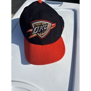 New Era 59FIFTY OKC Thunder Durant #35 Western Conf Fitted Hat Sz 7 1/2 Classic